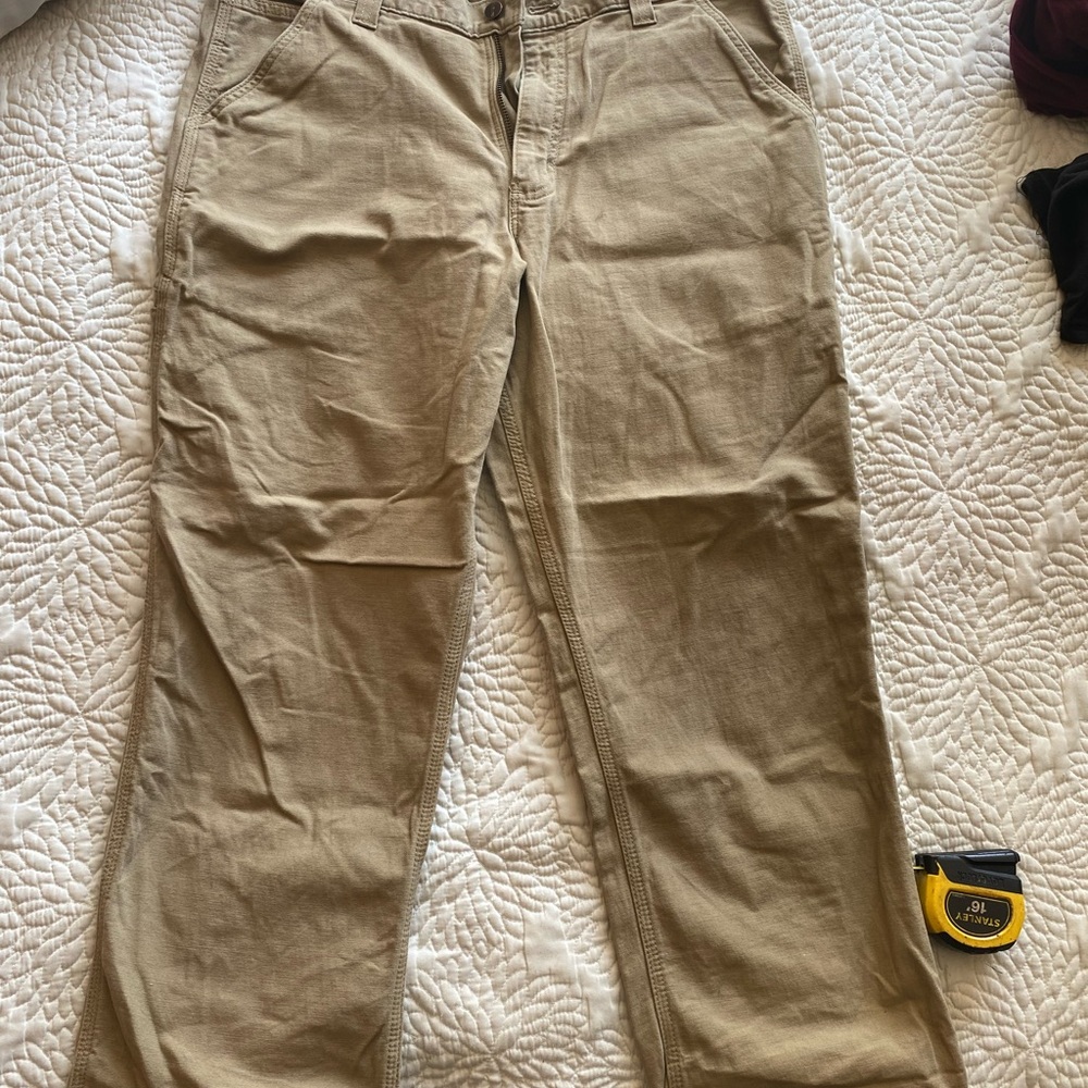 carhartt mens khaki pants